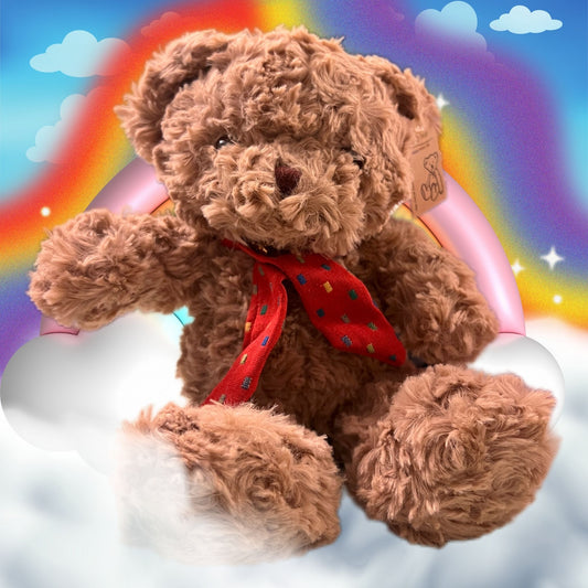 One Up Charlie Soft Teddy Bear Toy (30cm)