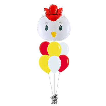 22 Inch Chicken Foil Balloon Helium Filled Quality