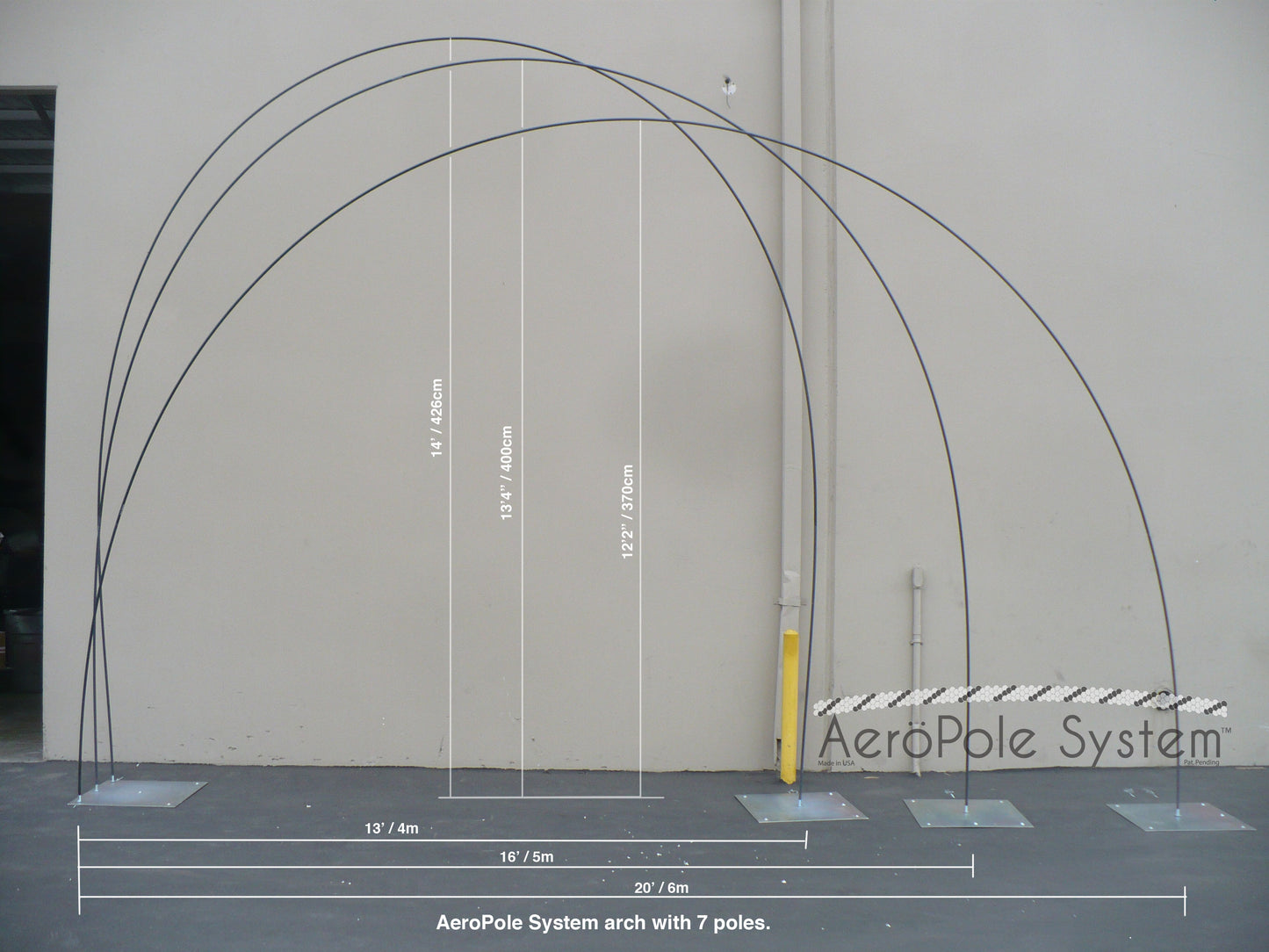 Pale Blue Outdoor or Indoor Balloon Arch