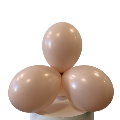Apricot Blush 11 inch Latex Balloons (100PCS)