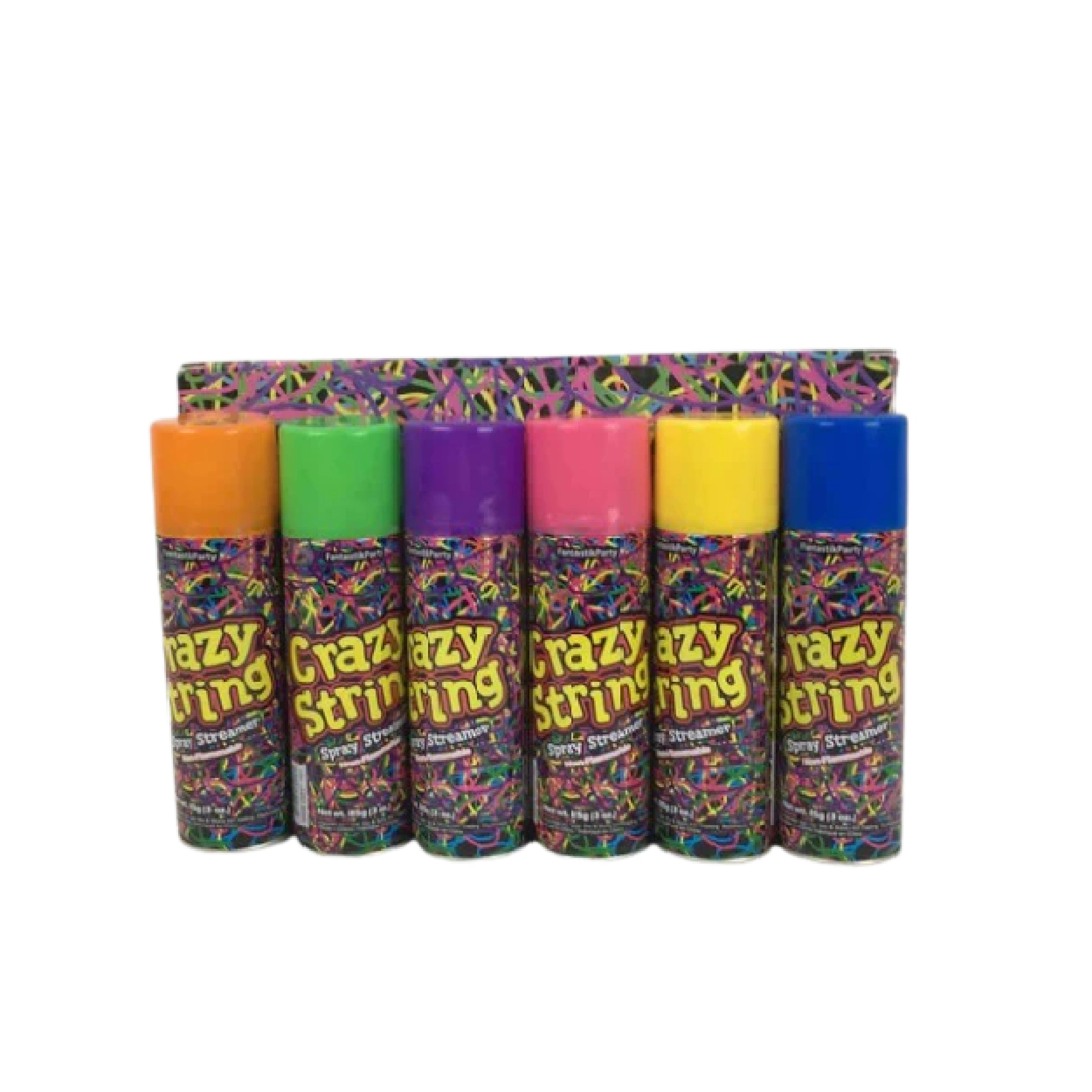 Crazy String Spray - Silly String - Ships – One Up Party Canada