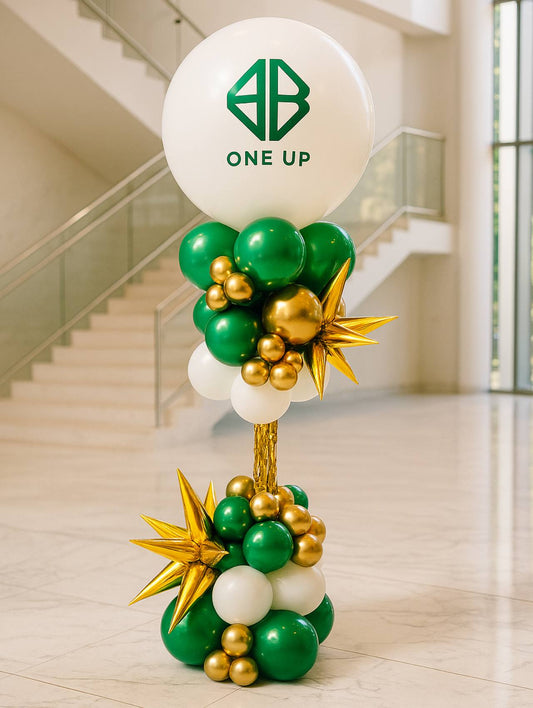 Customized Logo Balloon Tower Column