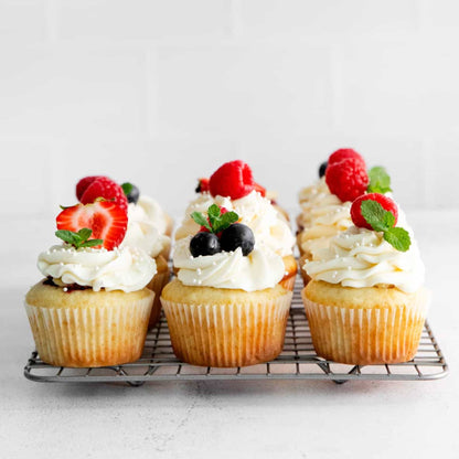 Dozen Fresh Fruits Cupcake Set