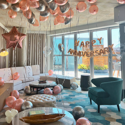 Hotel Aimer Balloon Package Happy Anniversary