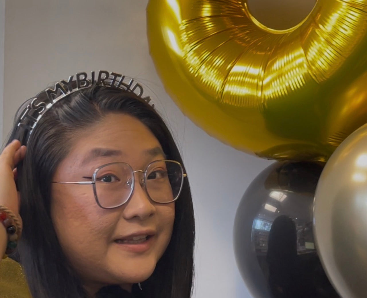 its my birthday headband