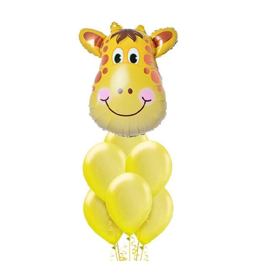 Mr. Giraffe Birthday Balloon Bouquet