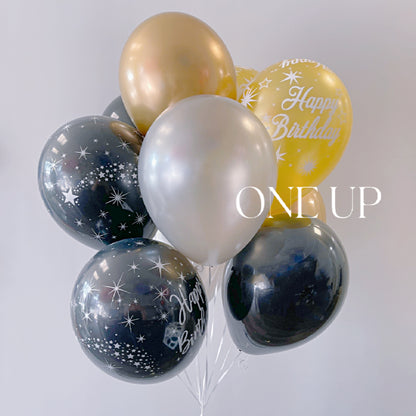 11-Inch Chrome Sand Gold Helium Balloon – Luxurious Party Decor