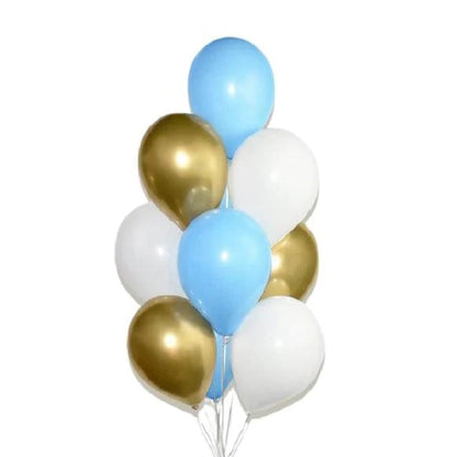 Sunny Side Sky Helium Balloon Bouquet of 10