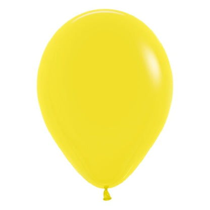 11-Inch Yellow Helium Balloon – Bright & Cheerful Party Decor