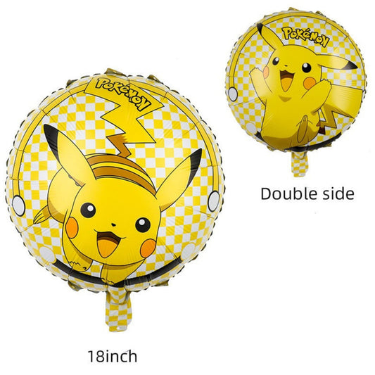 18" Double Sided Pikachu Foil Balloon