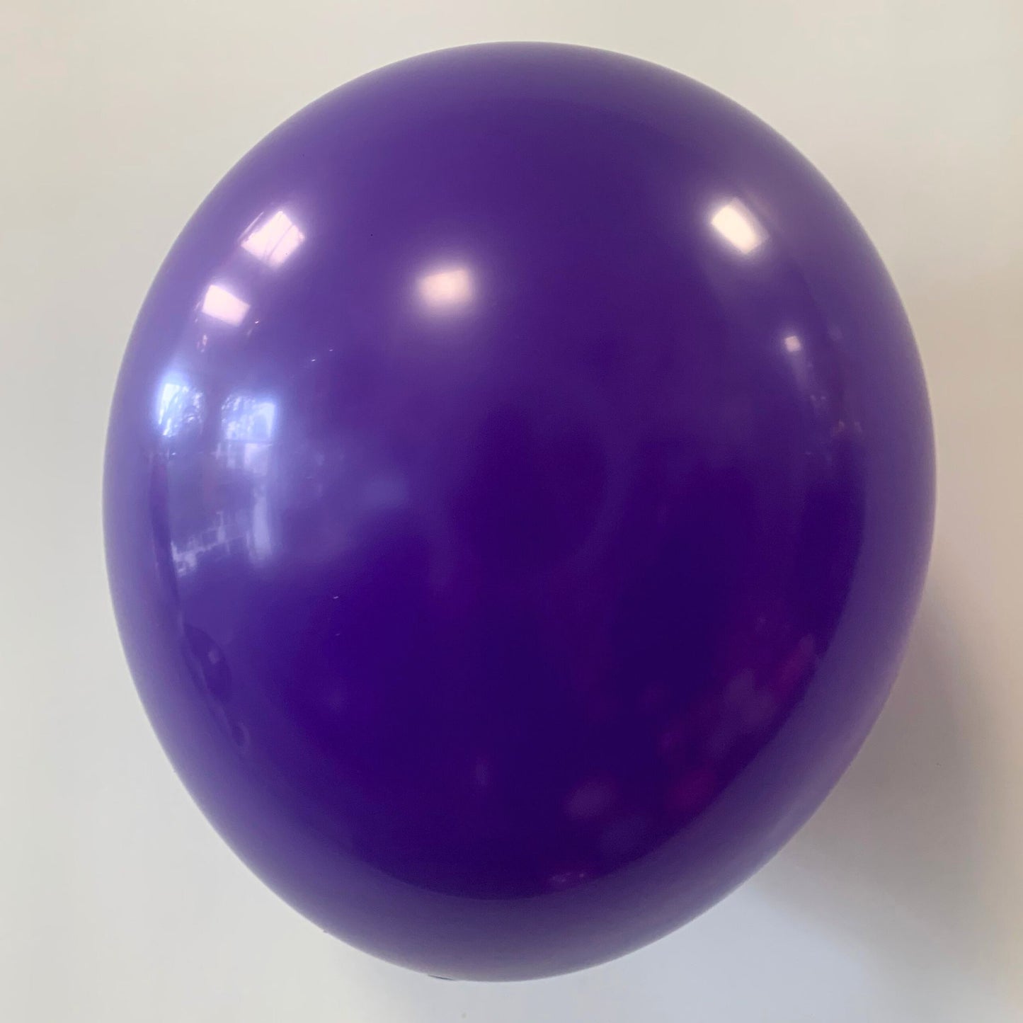 11 inch helium filled Purple Violet latex balloon
