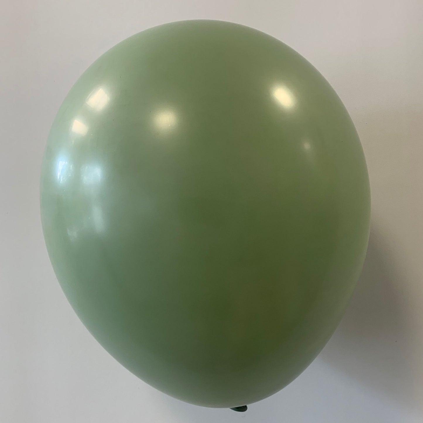 11 inch helium filled Eucalyptus latex balloon