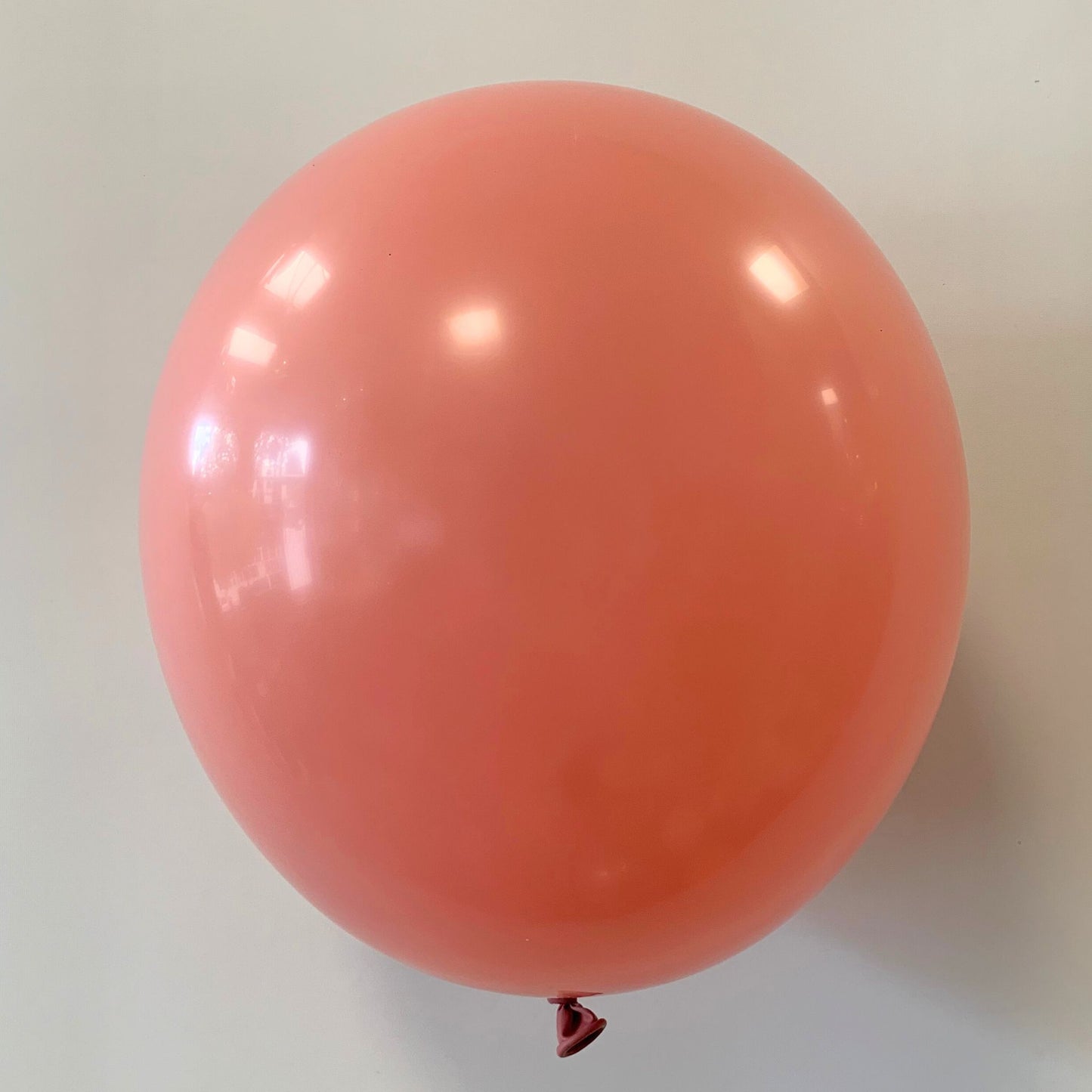 11 inch helium filled Rosewood latex balloon