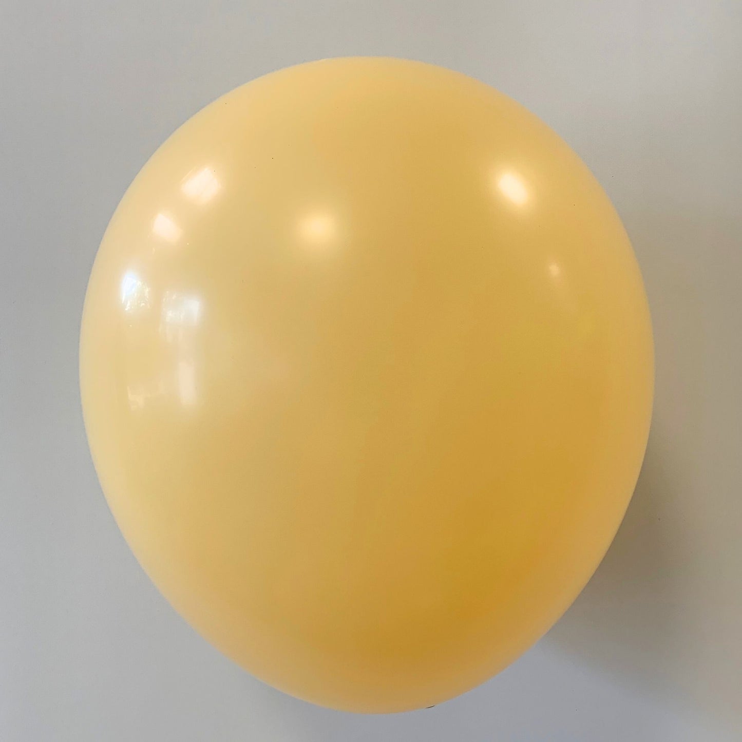 11 inch helium filled Peach Blush latex balloon