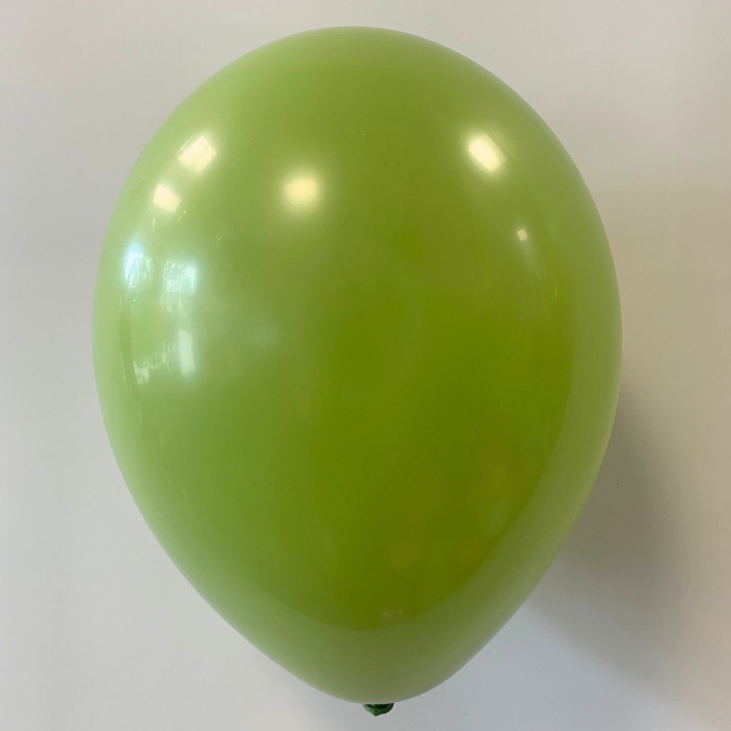 11 inch helium filled Fiona Green latex balloon