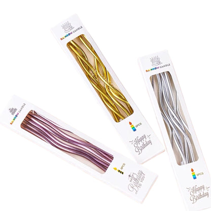 Curvy Candle 6pcs.