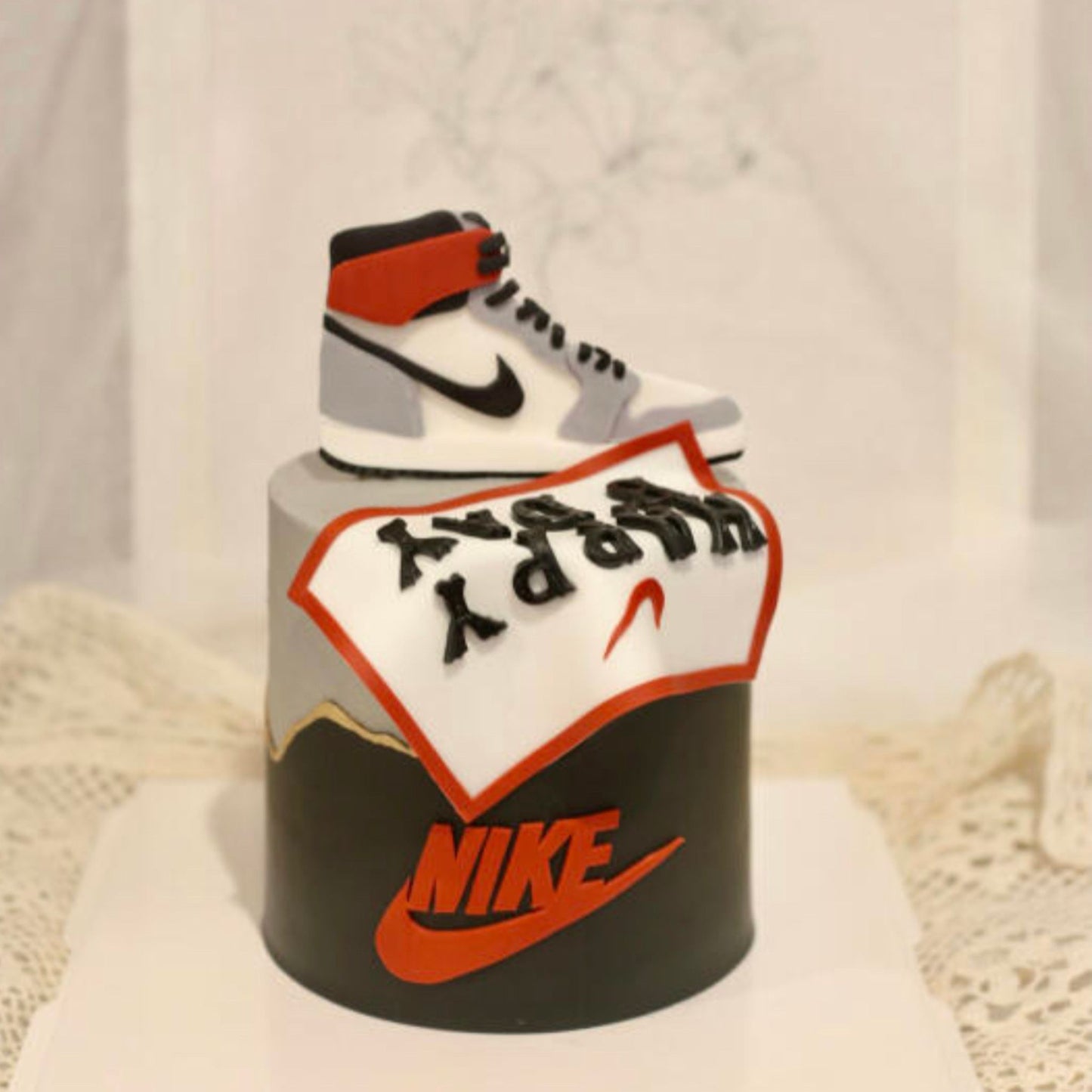 6 inch Air Jordan Shoe Birthday Cake