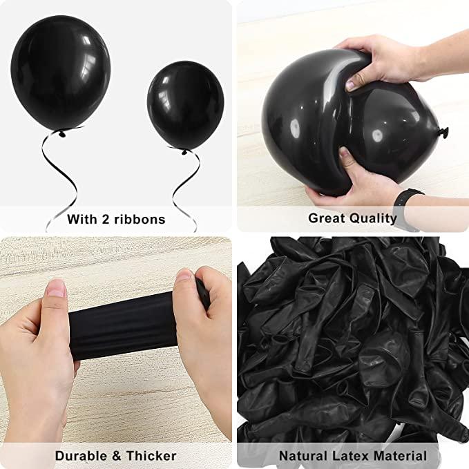 Black Swan Balloon Garland Kit 84pcs