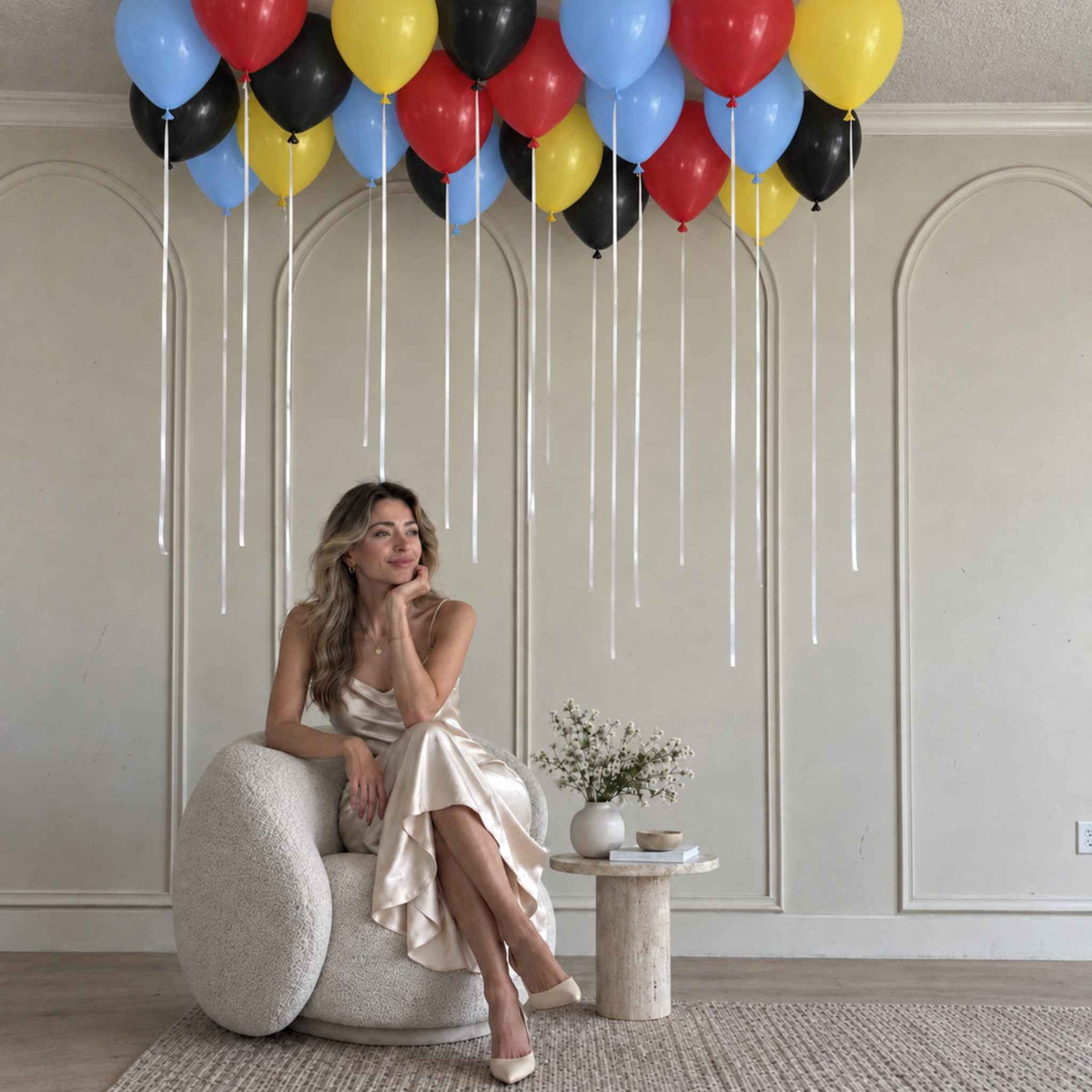 25 Super Power Helium Ceiling Balloons