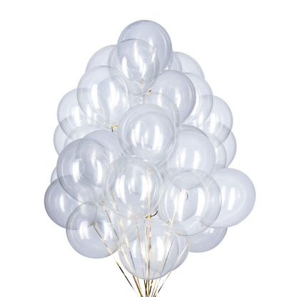 11-Inch Clear Helium Balloon – Versatile Party Decor
