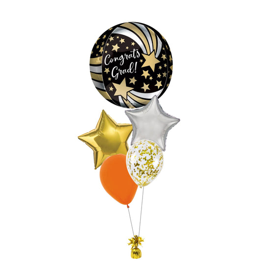 Super Congrats Graduation Balloon Bouquet