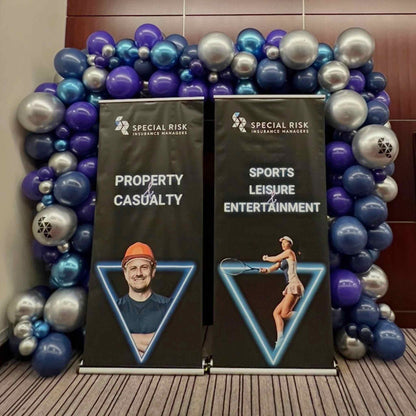 Business Corporate Full Door shape Balloon garland Set Up