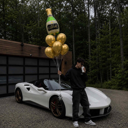 Celebrate Bottle Balloon Bouquet