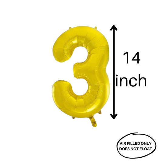 Gold Number 3 - Small Air Filled Only