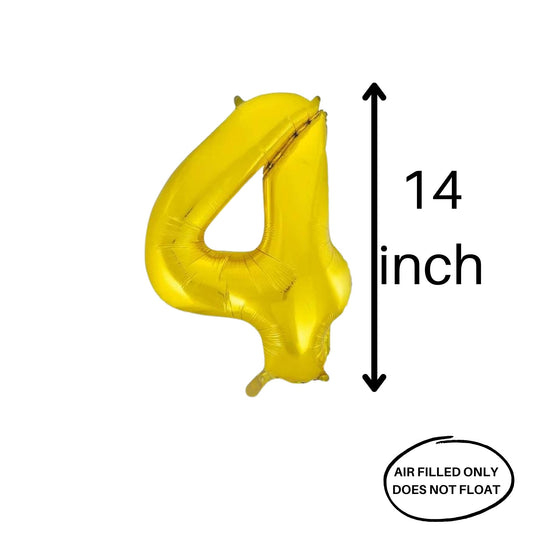 Gold Number 4 - Small Air Filled Only