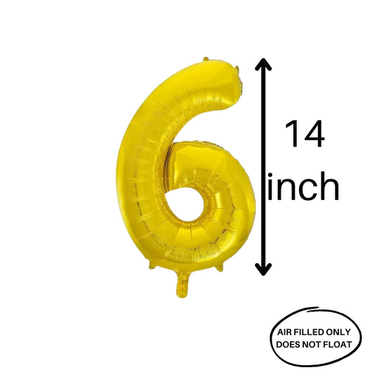 Gold Number 6 - Small Air Filled Only
