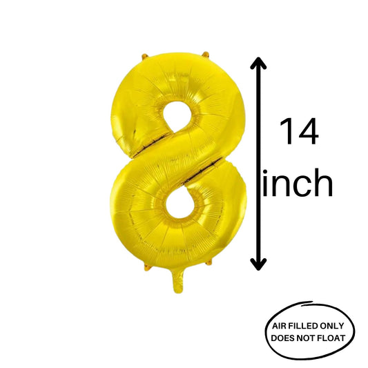 Gold Number 8 - Small Air Filled Only