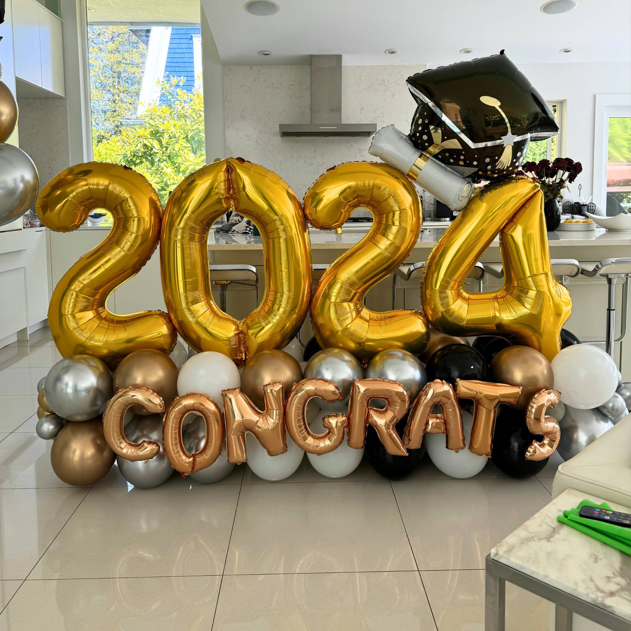 Grad Balloon Events Bouquets 2024 Vancouver One Up Party Canada