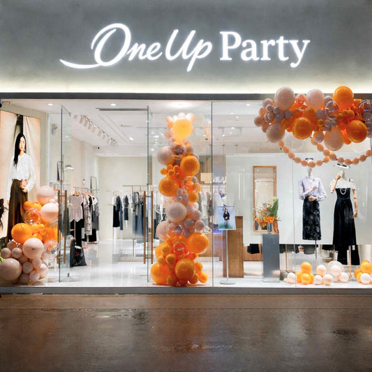 Fancy butterfly dream world balloon garland (install included in the price)