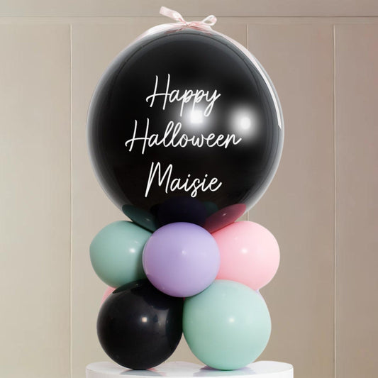 Halloween Customized Surprise Balloon Pedestal