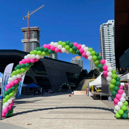 Colourful Giant Outdoor or Indoor Carnival Balloon Arch