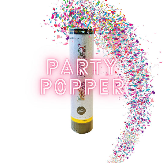 Confetti Cannon Party Popper Multi-Colour