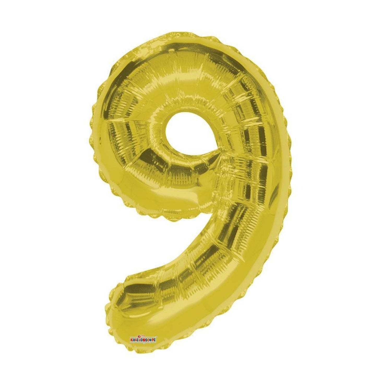 Vancouver Helium filled gold foil balloon number 9
