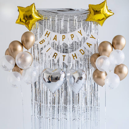 One Up Happy Birthday Decor Party kit all in one 41pcs