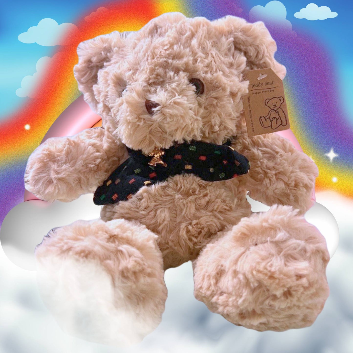 One Up Biscuit Soft Teddy Bear Toy (30cm)