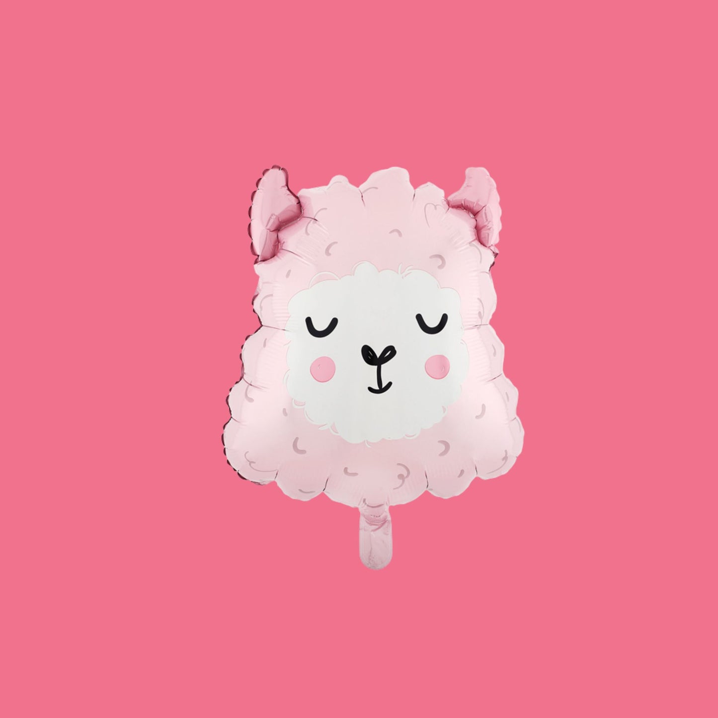 Pastel Pink Sheep Foil Balloon