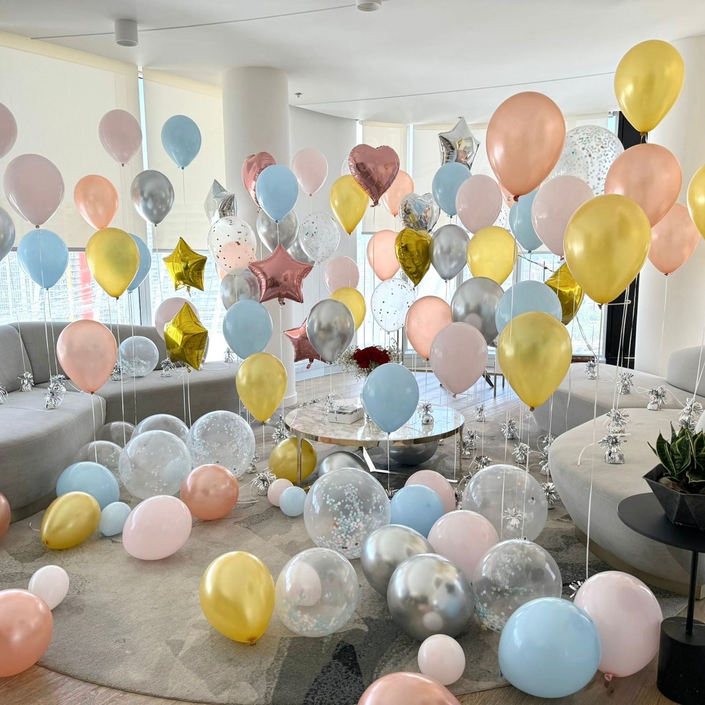 Billionair's Favourite Balloon Wall Package