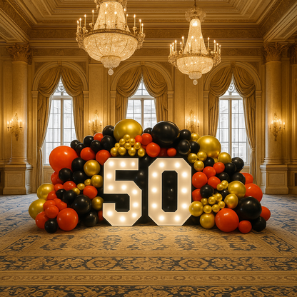Hollywood Classic Balloon Wall Decoration