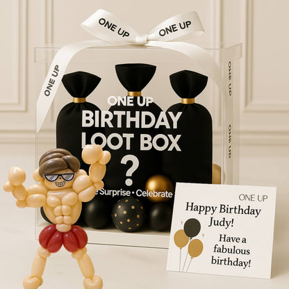 One Up Signature Birthday Loot Box - Buy 1 Get 2 FREE Mystery Surprises