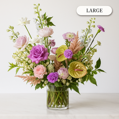 Designer's Choice Vase Arrangement Corporates Weddings Events