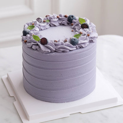 Purple Lilac Blueberry Classic Cake