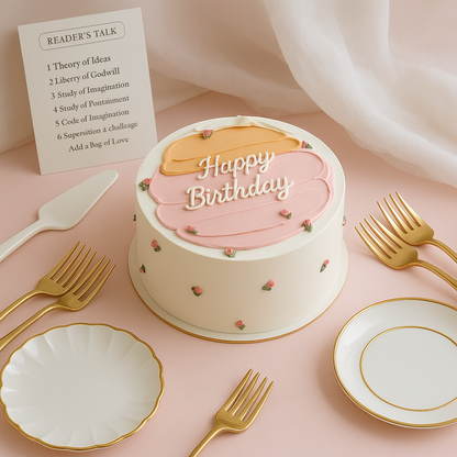 Instagram style color pop cake