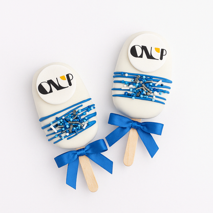 Custom Corporate Logo Cakesicle (Pack of 6)