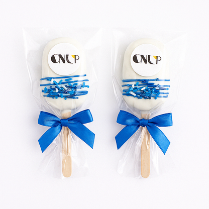 Custom Corporate Logo Cakesicle (Pack of 6)