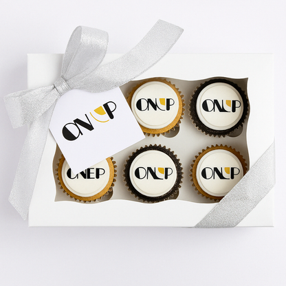 Custom Logo Cupcake Gift Box (5 boxes - 30 cupcake)