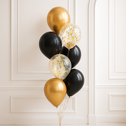 Editor’s pick helium balloon bouquet of 7